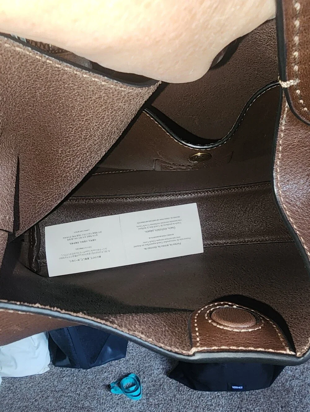 NWT Coach Brooklyn 28 Maple (SLIGHT FLAWS)